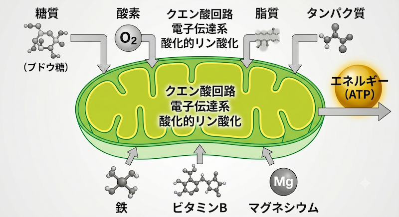 ミトコンドリア生成_リ・スタート自宅でフェリチン検査